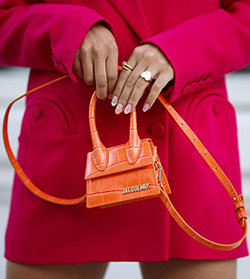 Why you're single. Tiny bags.